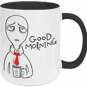 Tasse Good Morning rote Krawatte