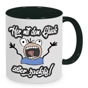 Tasse Her mit dem Glück