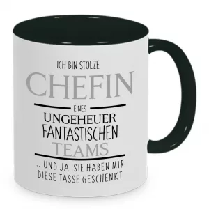 Tasse Stolze Chefin
