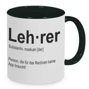 Tasse Lehrer