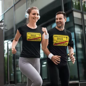 Willkommen im Glück. Sie verlassen die Pechsträhne.