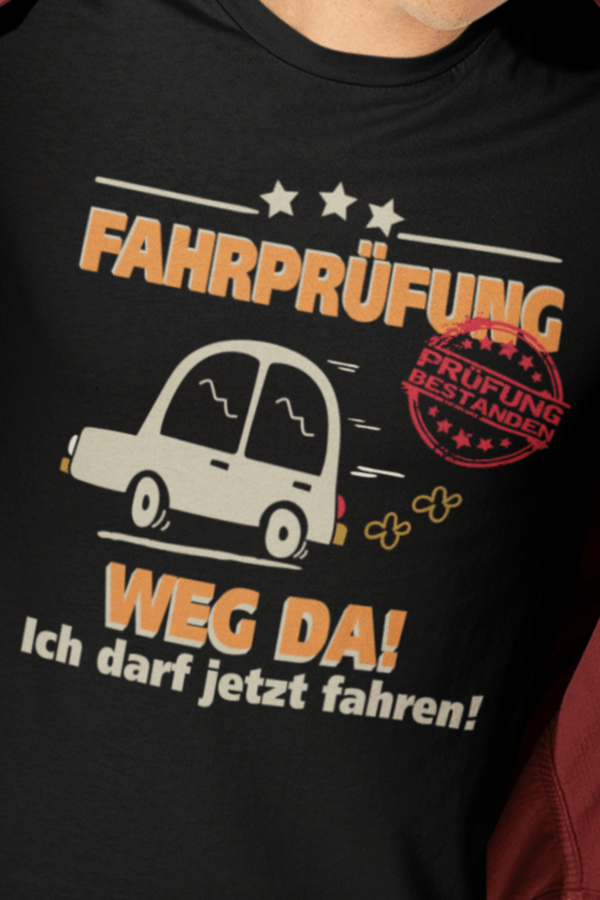 Führerschein Bestanden Fahrprüfung Spruch Geschenk' Männer T-Shirt