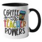 Fantastische Tasse für Lehrer mit Spruch